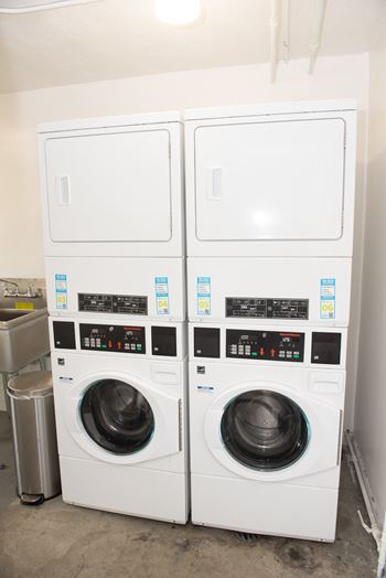 On-site laundry facilities
